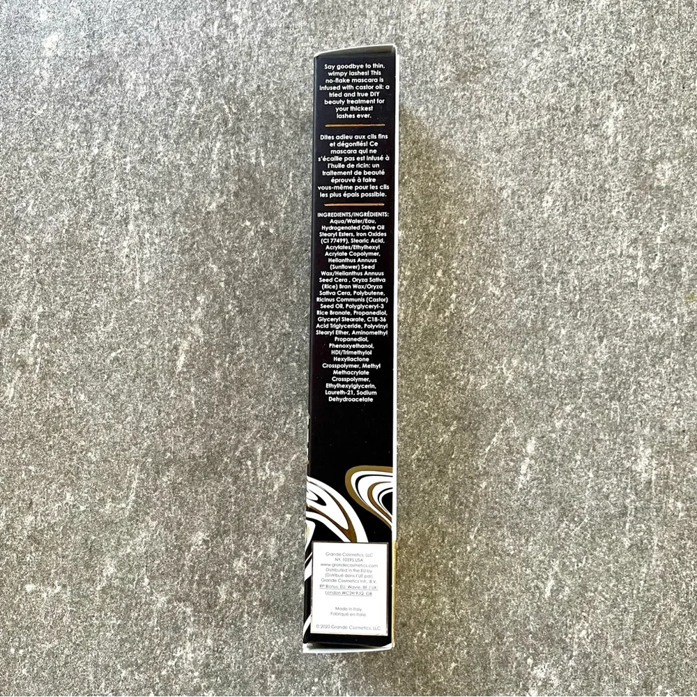NIB Grande Drama Intense Thickening Mascara Black